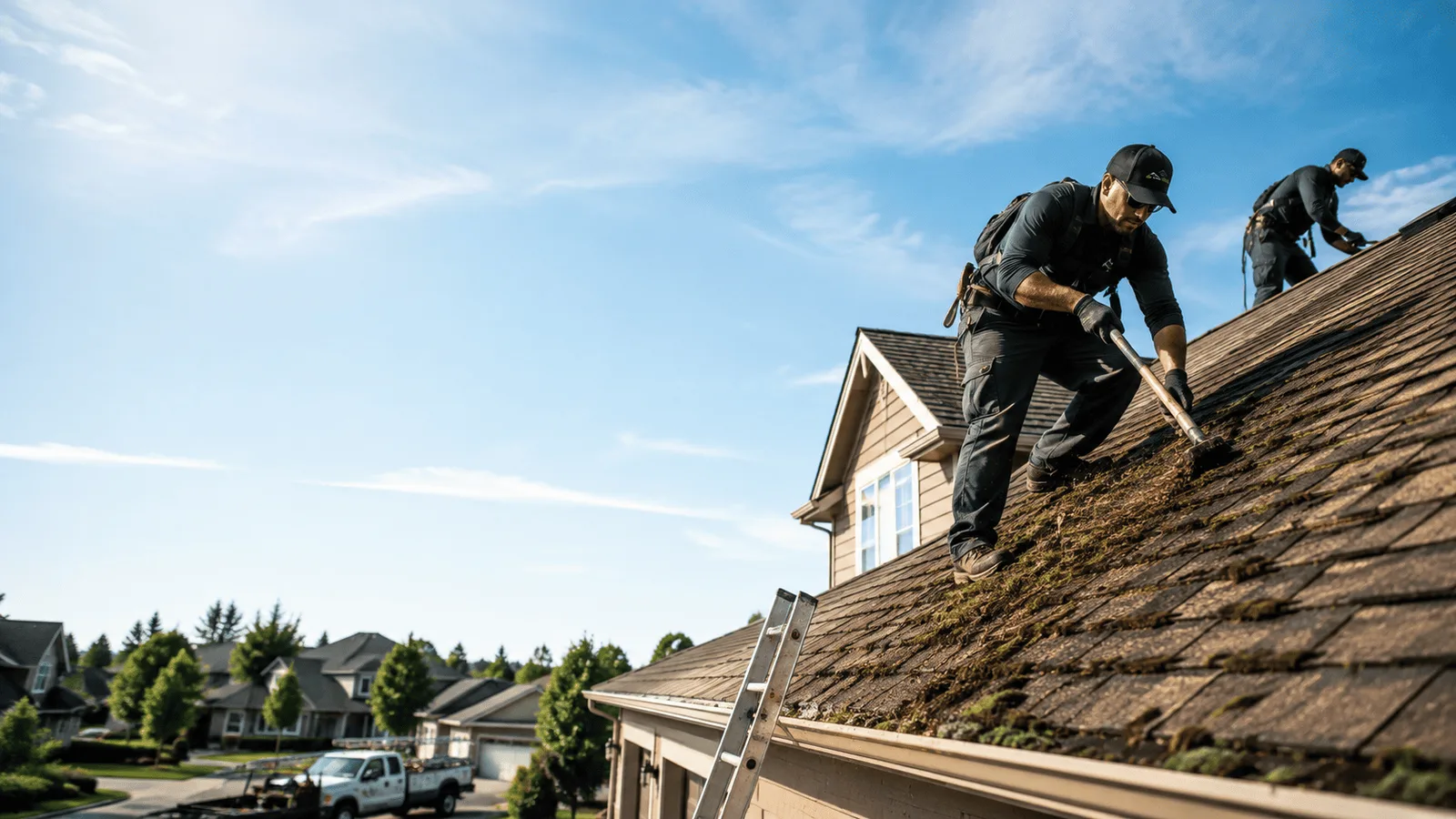 Roof Moss Removal in Peggs, OK near me